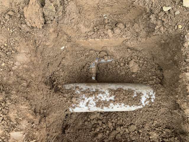 埋設管の漏水